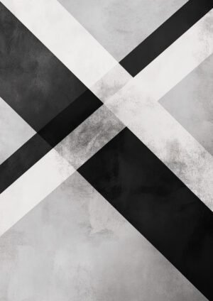 Arte Abstracto Monocromático