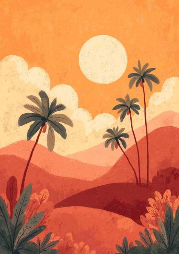Atardecer del Oasis