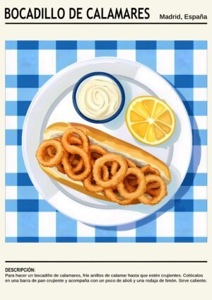 Bocadillo de calamares