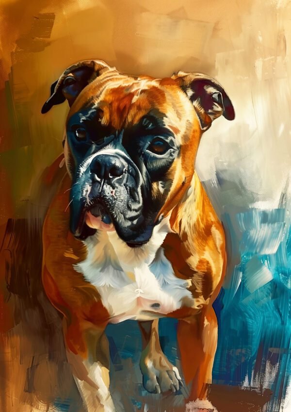 Boxer expresivo