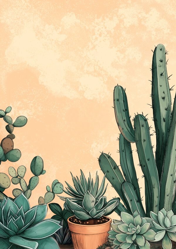 Cactus y Arena