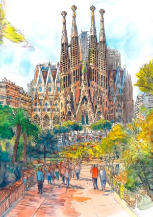 La Sagrada Familia de Barcelona