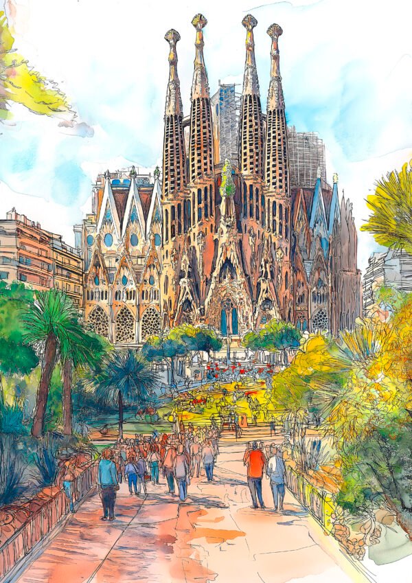 La Sagrada Familia de Barcelona