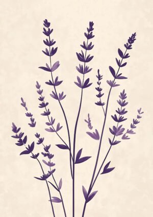 Lavanda Suave en Ramilletes