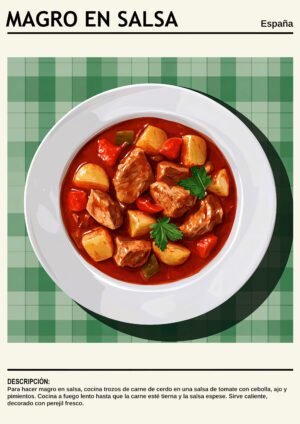 Magro en salsa
