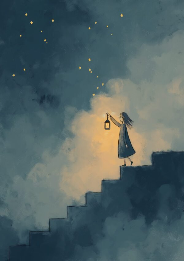 Noche entre luciernagas