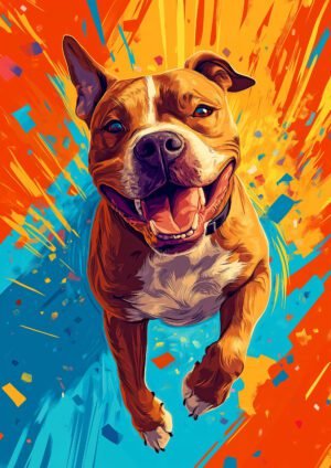 Pitbull feliz