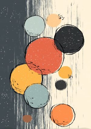 Planetas dispersos en equilibrio gráfico