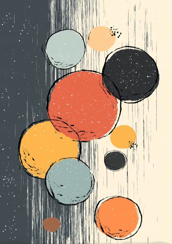 Planetas dispersos en equilibrio gráfico
