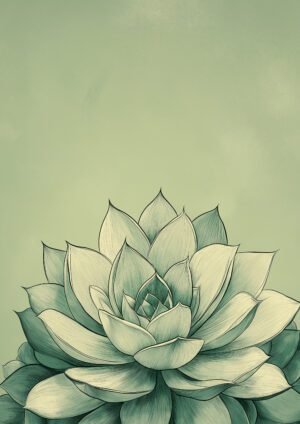 Suculenta en Tonos Lima